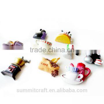 Creative Coffee Machine Custom Resin 3d Fridge Magnet Refrigerator photo-4