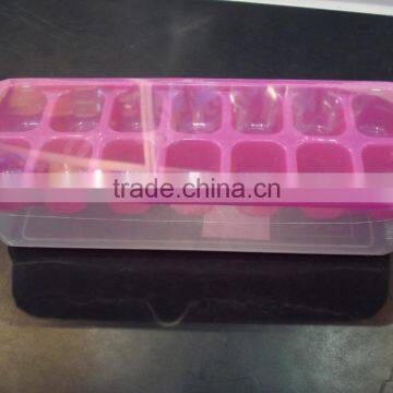 27x9.5x6.5cm Set of 2pcs Plastic Ice Cube Tray photo-2