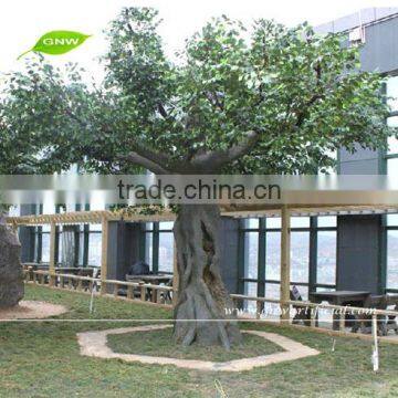 GNW BTR046 artificial live ficus tree 12ft tall decorative for house and garden