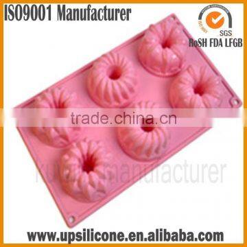 Food Grade Flower Shape Silicone Cupcake Mold Flower Silicone Muffin Mold Silicone Baking Molds photo-5