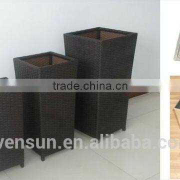 2015 Hot-selling Cheap rattan flower pot