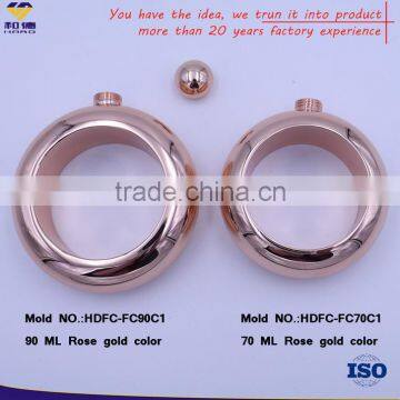 Factory Custom Engraved Stainless Steel Hip Flask With Different Size Set, Festival Gift photo-3