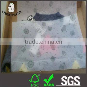 Custom Logo Print Gift Wrapping Tissue Paper 17gsm photo-5