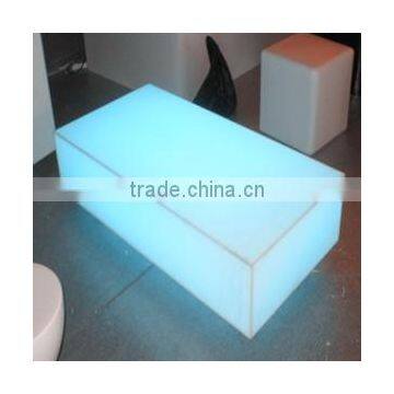 Acrylic Bar Table Furniture Malaysia I shaped Flashing Bar Table with Inbuilt LEDs