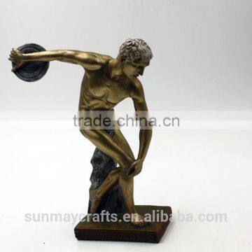 Custom High Quality Polyresin Sport Discus Trophy for Sale photo-2