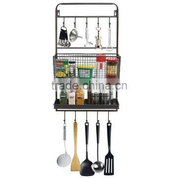 Kitchen wall mounted spoon and fork holder/chopstick rest/knife rack