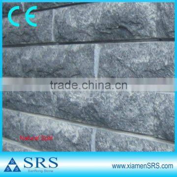 Natural split G684 black basalt stone