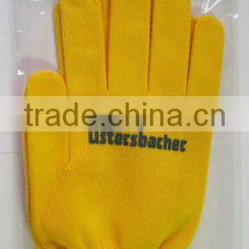 100% polyester custom design gloves Print logo glove