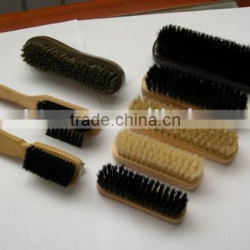 wooden shoe brush