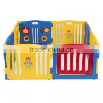 Best Selling High Quality and Colorful Baby Playpen Kids 8 Panel Safety Play Center photo-3