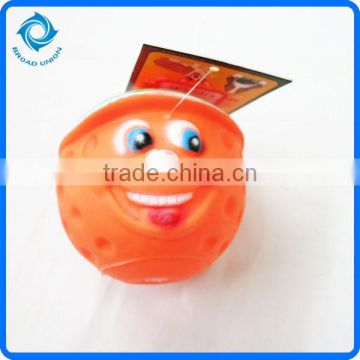 Face Shape Ball Plastic Ball Bouncy Ball