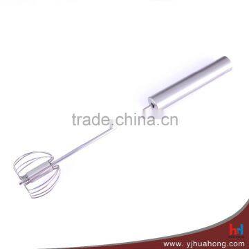 Stainless Steel Manual Rotary Egg Whisk,Beater,Stirrer AS SEEN ON TV (HEW-51)