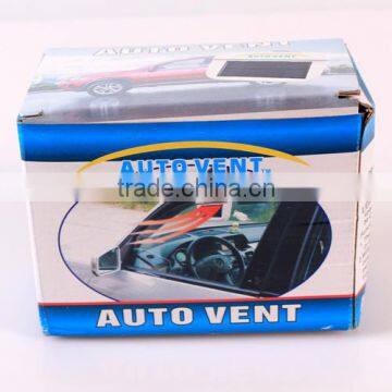 1W Rechargeable Solar Power Auto Vent Car Fan photo-3