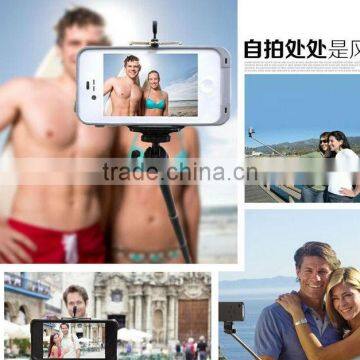 Hot sale monopod for samsung note 3.bluetooth camera wireless monopod