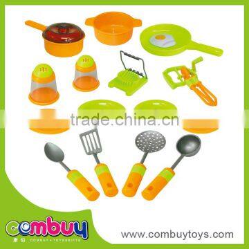 New product plastic pretend play set cooking game girls