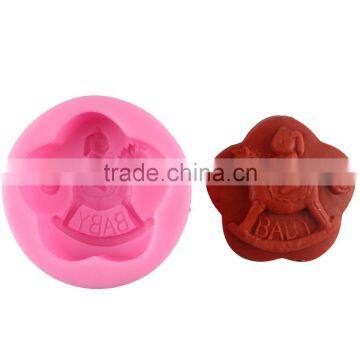 Silicone Cake Mold Baking Tool Soap Mold Soap Mold Baby Baby 1688 Agent photo-3