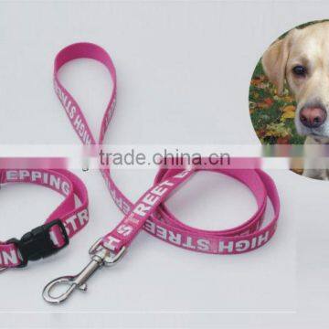 Promotional pet collars and leashes for pitbull