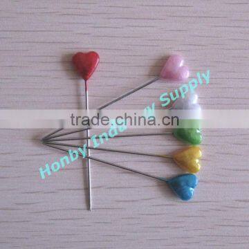 Decorative 55mm Heart Shaped Head Florist Pin photo-6