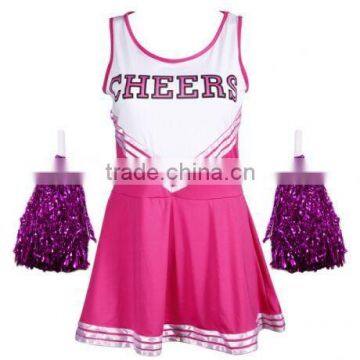 Hot selling 2 pieces Women's Cheerleader Costume Outfit BB0033