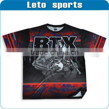 Wholesale custom printing baseball t-shirts/ baseball jerseys