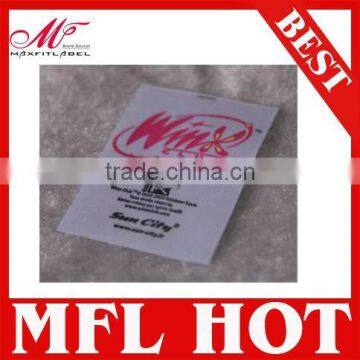 Custom Size Printed Woven Garment Silk Clothing Labels photo-2