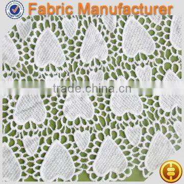 E cicheng textile Large Pattern Range Water Soluble Embroidery Lace