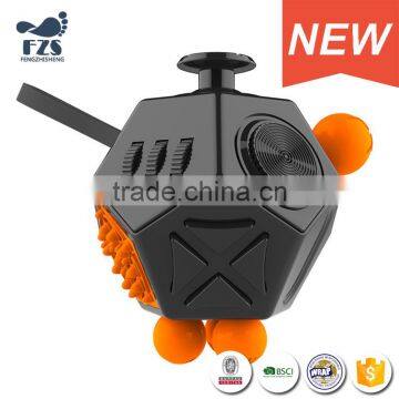 FC02 2017 Innovative Product Idea 6 Side Anti Stress Cube Relieves Stress And Anxiety Fidgit Cube photo-6