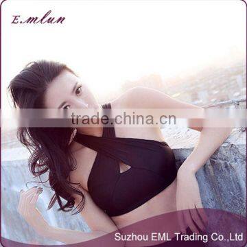 Hot Sale Women Sexy Tight Sport Bra Breathable Compression Top photo-5