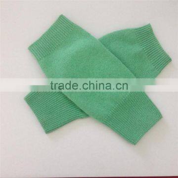 Factory Direct Wholesale Winter Women Cashmere Flat Kintting Pattern Fingerless Knit Gloves photo-3