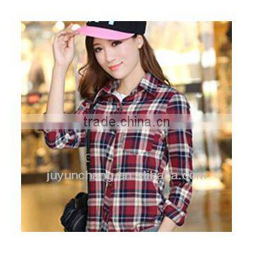 100% Cotton Waterproof Plaid Flannel Fabric Shirt Cheap Flannel Shirt Wholesale photo-5