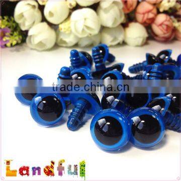 18mm Handicraft Felting Toys Craft Fabric Doll Blue Plastic Eyes photo-4