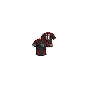 Round Neck Sportswear Tee Shirt, Sublimation Soccer Jersey, Football Teamwear