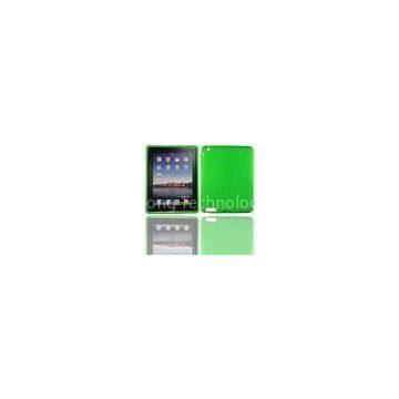 Beautiful bright green  waterproof soft TPU Case for ipad case skin