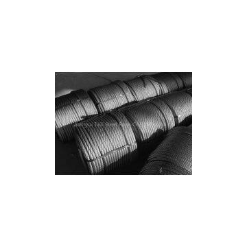 ungalvanized steel wire rope for lashing