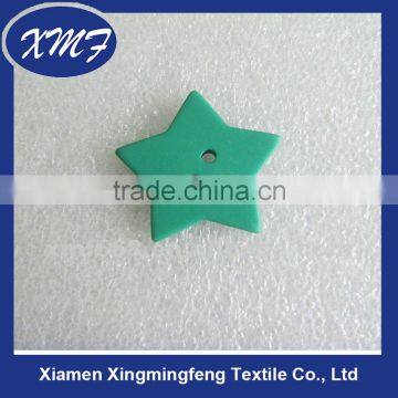 Hot sale star shaped resin button for decoration