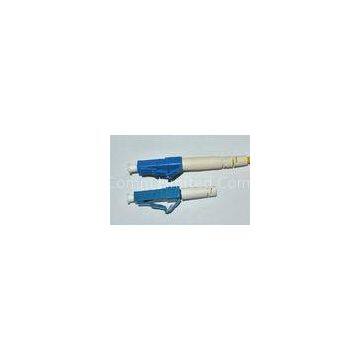 Loose Tube LC Fiber Optic Patch Cord Single Mode With Short Boot