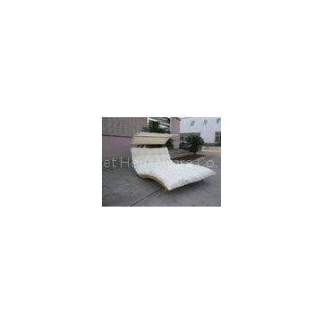 Rattan Daybed Chaise Lounge Set , Resin Wicker Patio Furniture