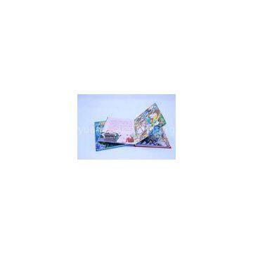 Soft Cover Children Book Printing Service With Die Cutting / Spot UV