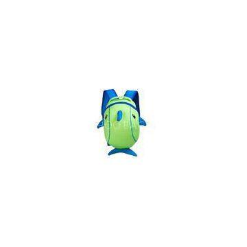 Dustproof Kid Cool School Backpacks Water Resistance Dolphin Shape