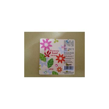 Flowers Scent Bottled Body Spray Glossy Labels