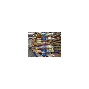 Long pipes Steel Racking Systems , material stores cantilever racks