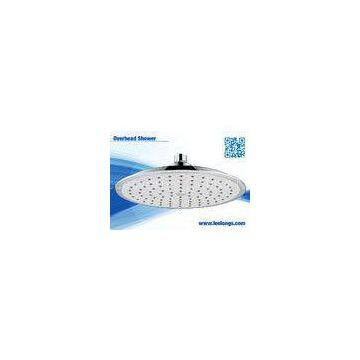 Big Round Bathroom Adjustable Overhead Shower Heads , Overhead Rain Shower Head