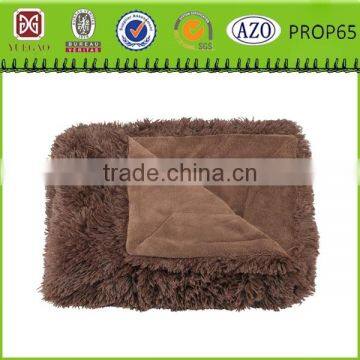 Brown Super Plush Shaggy Oversized Throw