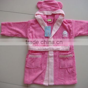 beautiful children bathrobe