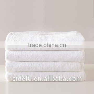 Wholesale Hotel 100% Cotton White Bath Towel Set