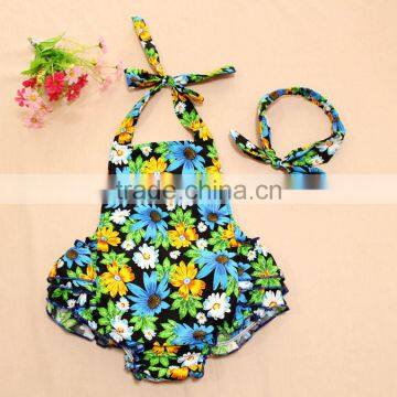 Girl Bodysuit Rompers Cotton Jumpsuit Playsuit