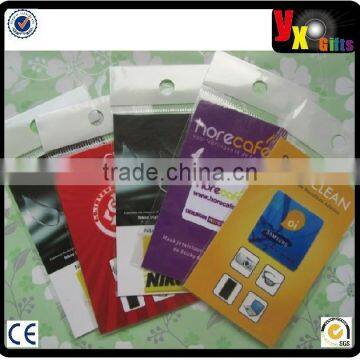Washable microfiber silicone sticker mobile screen cleaner