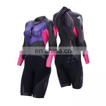 Hot sales lady's swimming wetsuit made from CHINA maunfacture