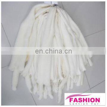 mink skin price Natural Tanned mink fur skin for Garment Fur skin For Collar