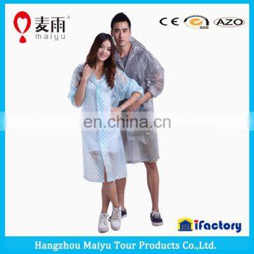 Long Pvc Transparent Waterproof Jacket Rain Jacket photo-4